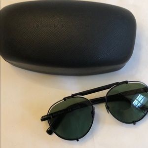 Mens Ferragamo aviator sunglasses